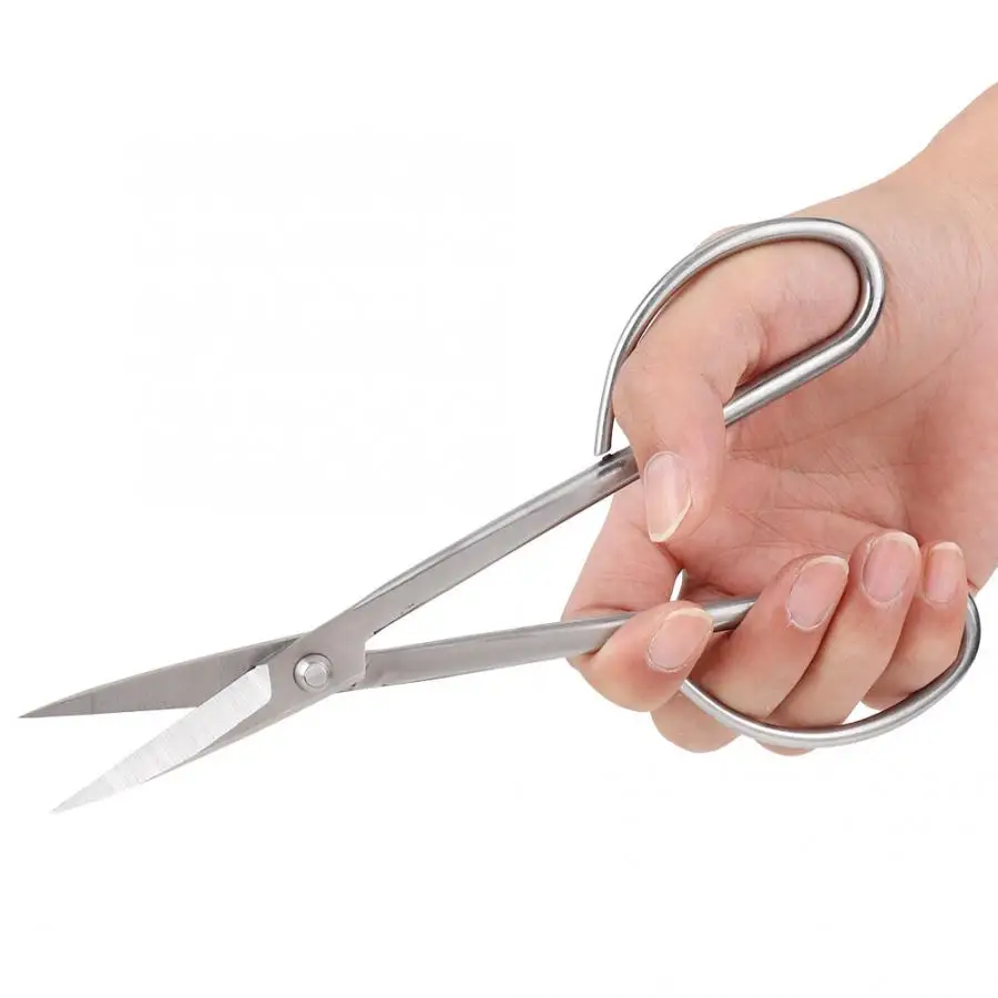 Нержавеющая сталь ножницы для бонсай ножницы для бонсаи длинная ручка в виде ножниц 210 мм ветви резак