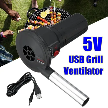 

Hot Sale 5V DC USB Cable BBQ Fan Air Blowers Grill Ventilator Barbecue Blower for Outdoor Camping Picnic Barbecue Cooking Tool