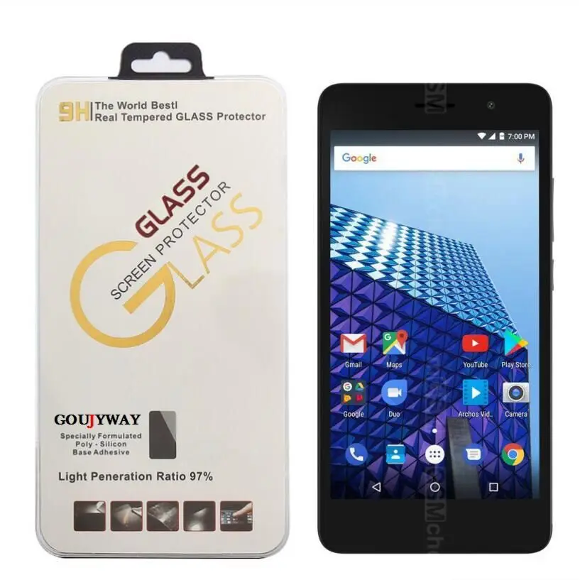 

Hot selling super thin 0.3mm tempered glass film For Archos Access 50 Color 3G 4G 55 3G 50 3G 50 4G mobile phone protection film