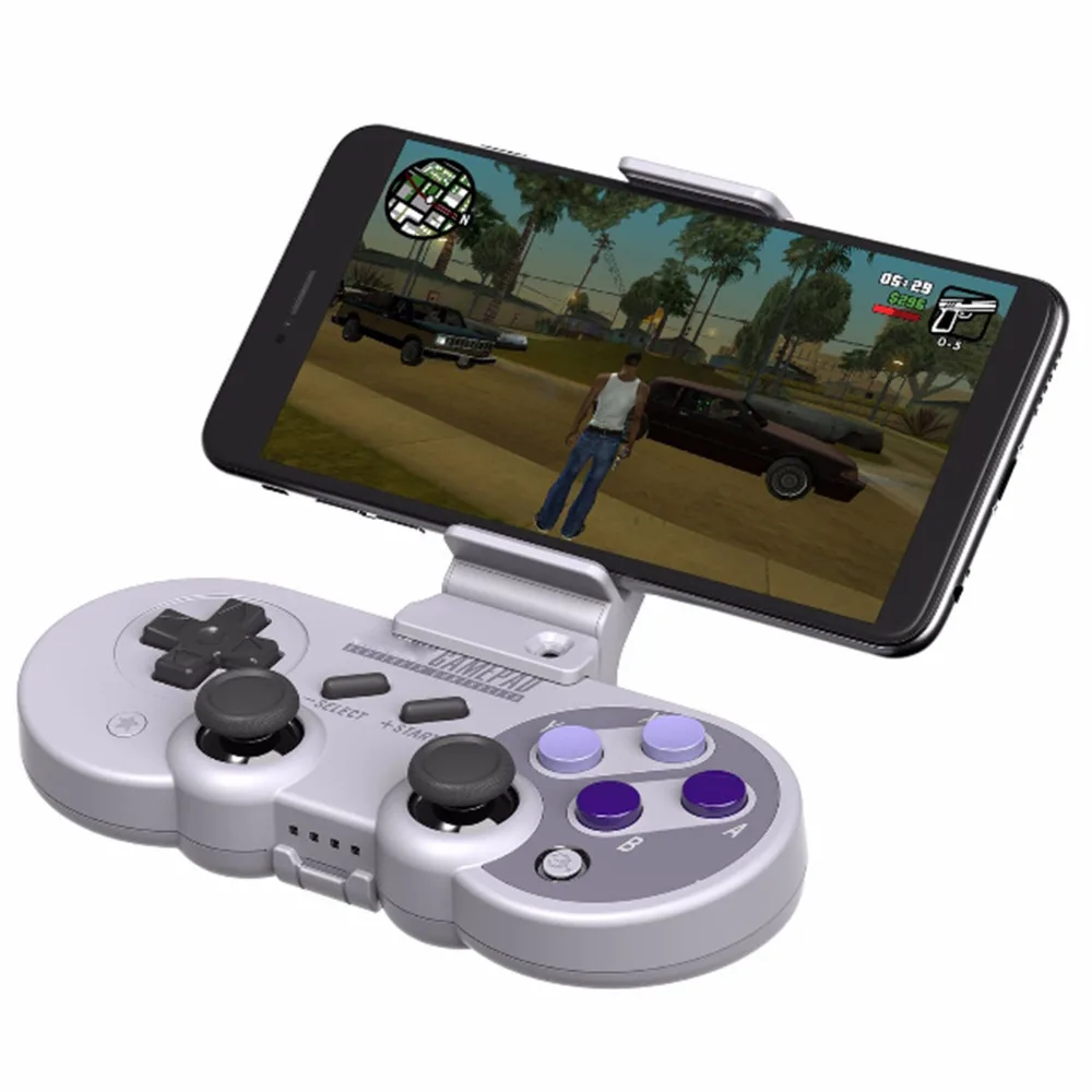 

Smartphone Clip Extender Stand Holder for 8Bitdo SN30 Pro SF30 Pro Bluetooth Gamepad Handheld Game Console Accessories Holder