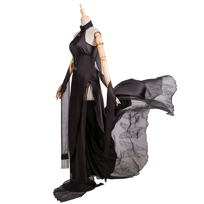 DSR-50 костюм для косплея для девочек, сексуальное платье для взрослых, черное роскошное парадное платье на Хэллоуин, Карнавальная форма, на заказ