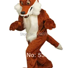 Популярный карнавальный костюм талисман красный костюм лисы-маскота мультяшный персонаж маскота комплект костюм для Хэллоуина SW902