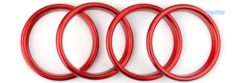 Lapetus Кондиционер AC выход вентиляционное отверстие украшения Рамка Накладка для Audi Q2-/A3-/S3