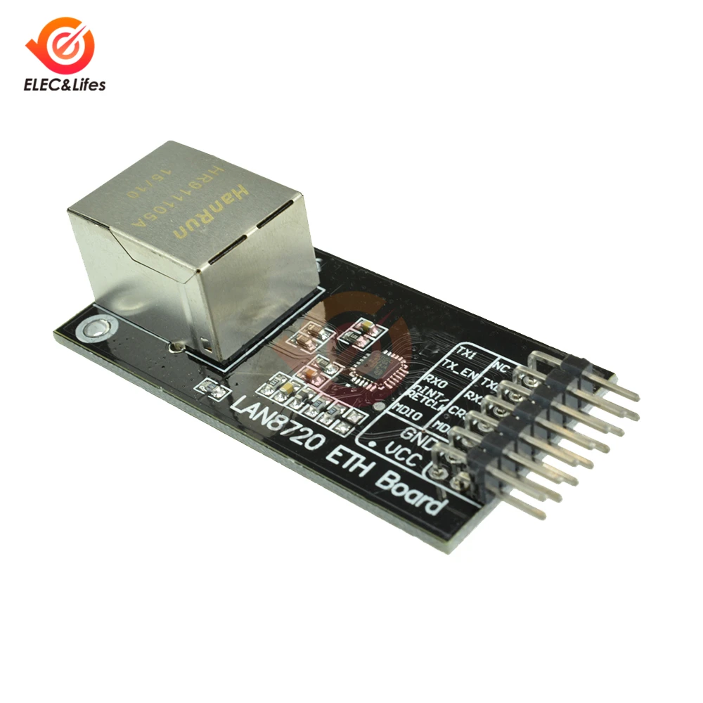 

LAN8720 Module Network Module PHY 10/100 Ethernet Transceiver RMII interface development board DIY for arduino I/O 3.3V