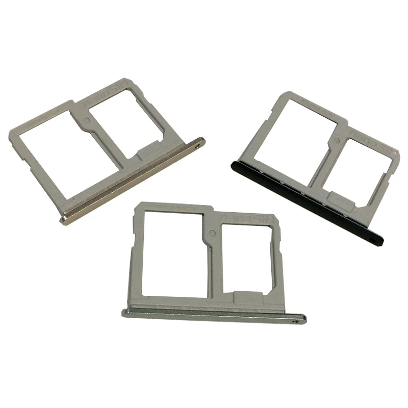 

with Tracking Original New Nano Sim Card Reader Adapter Tray with Micro SD Memory Card Holder Slot Replacement Parts