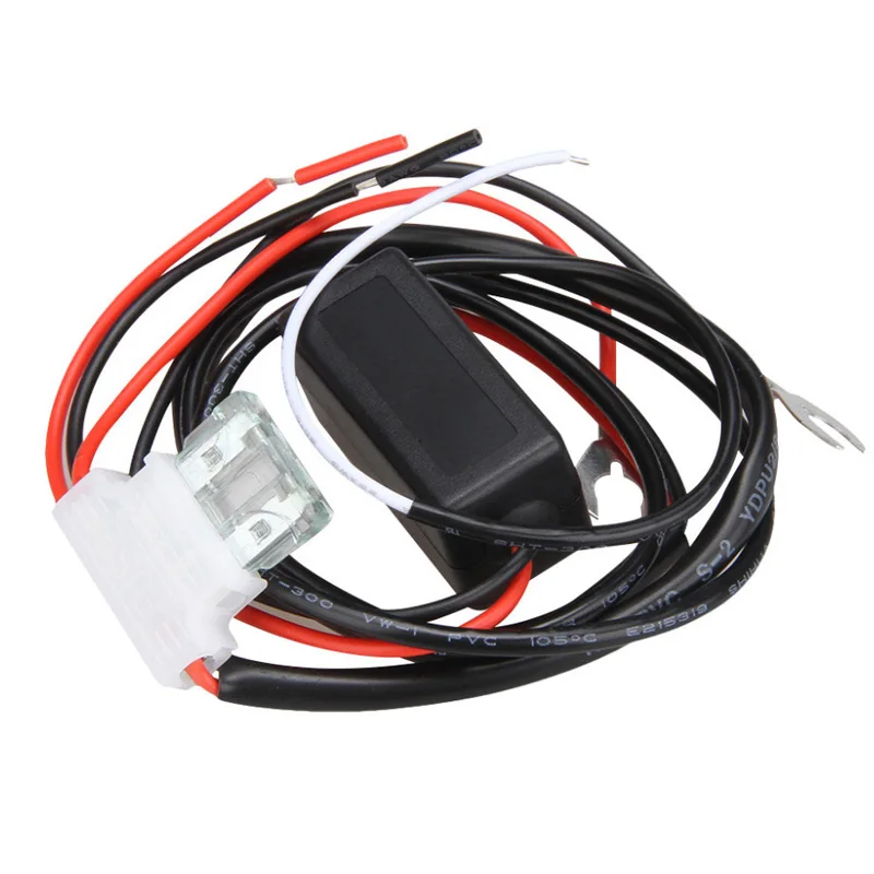 

1Pcs DRL Controller Car LED Daytime Running Light Relay Harness Dimmer On/Off 12V DC Auto Fog Light Controller Driver Indicator