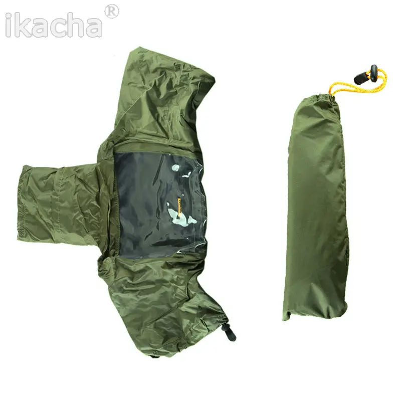5pcs Camera Rain Cover Coat Bag Protector Rainproof Waterproof Against