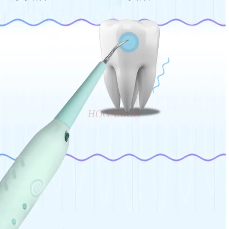 Очиститель зубов calculus бытовой очиститель зубов для удаления смарт-зубного камня приспособление для Тартара электрическая чистка зубов