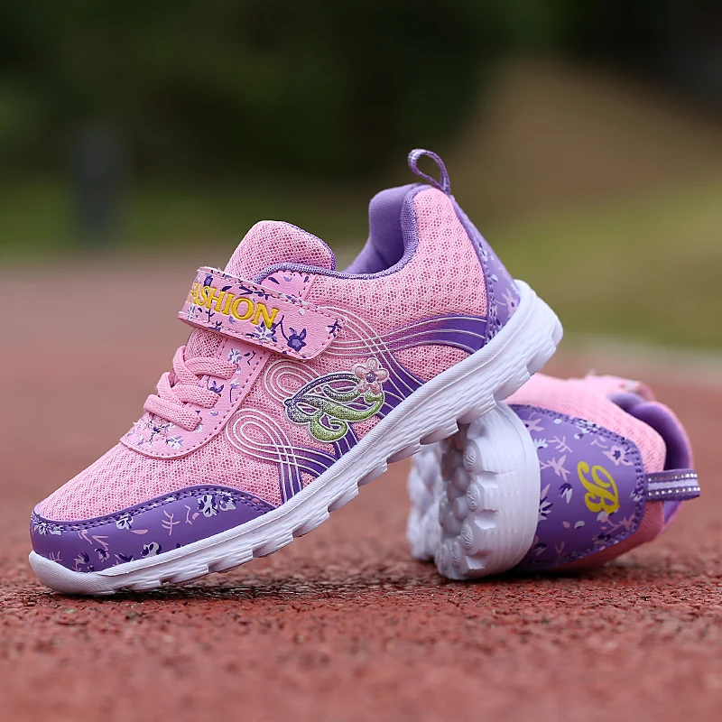 

ULKNN Student Outdoor Mesh Children Shoes Wholesale Girls Sports Shoes 2019 New Korean Fashion Breathable Children's Shoes