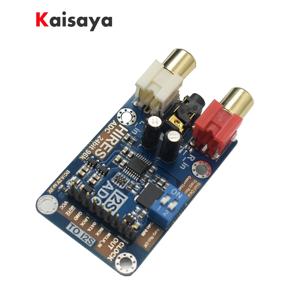Плата захвата I2S ADC audio модуль карты 24 бит 96K выход сигнала основной режим умная