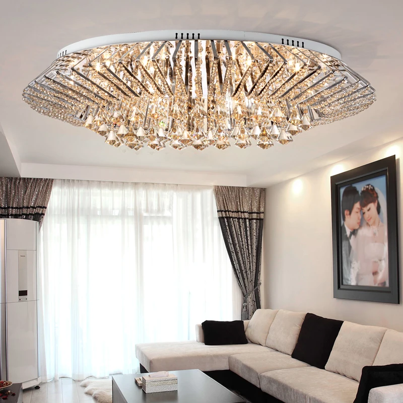 Круглый светодиодный потолочный светильник светильники классический потолочный освещение спальня гостиная Plafonnier нержавеющая сталь lmpas
