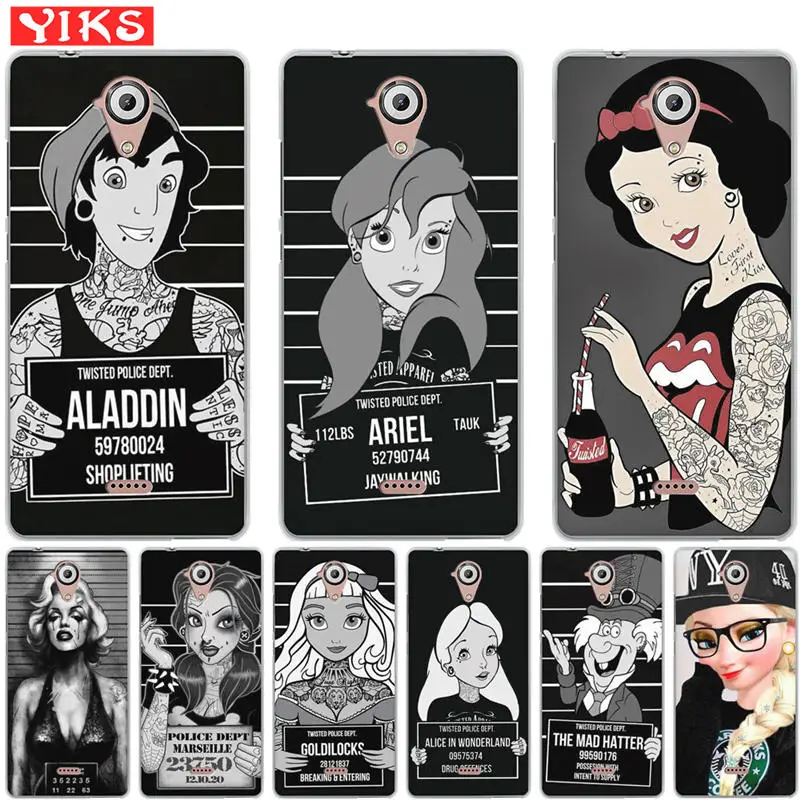 

luxury Tattoo girl princess Case For Wiko U Feel Lite Lenny 3 Case Silicone Soft TPU Back Phone For fundas Lenny 3 Capinha Etui