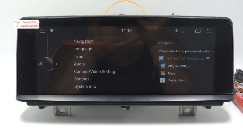 Flash Deal "YOKOTRON" 8.8"Touch  Android 7.1 Car Radio Palyer for BMW 1 Series F20/F21 2012-2016+GPS Left Hand drive Only 2+32GB 16