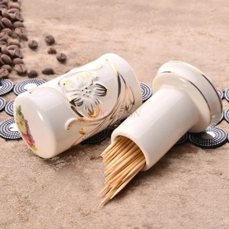 الراقية السيراميك الجدول الديكور غرامة مسواك جرة تخزين فندق مطعم