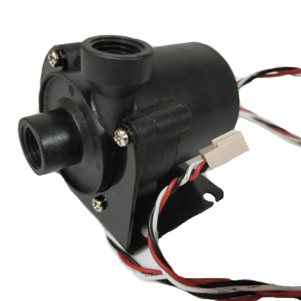 

DC 12V Water Pump 500 L/H Pump DC Pump G1/4"input and output G1/4" Thread SC600 With Bracket 3pin Line For water cooling