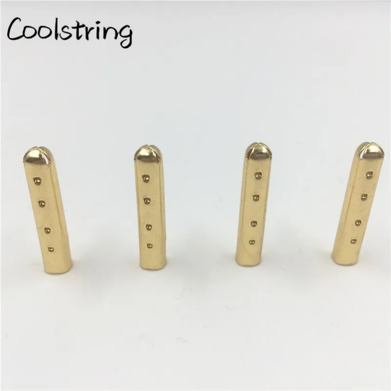 Coolstring 4pcs/1Set 3.8*22mm bullet metal aglets Shoe Lace Tips Replacement Head for Shoestrings Clothes Accessories Drawstring