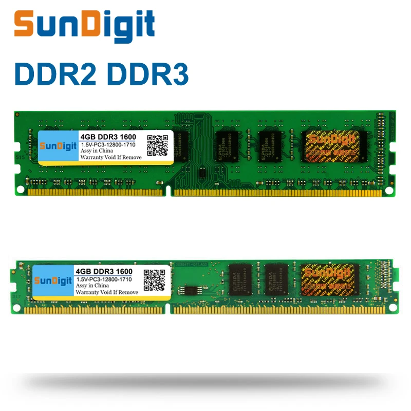 SunDigit DDR 2 3 DDR2 DDR3/PC2 PC3 1 GB 2 GB 4 GB 8 GB 16 GB الكمبيوتر حاسوب شخصي مكتبي ذاكرة عشوائية PC3-12800 1600 MHz 1600 1333 MHz 800 MHz SunDigit DDR 2 3 DDR2 DDR3/PC2 PC3 1 GB 2 GB 4 GB 8 GB 16 GB الكمبيوتر حاسوب شخصي مكتبي ذاكرة عشوائية PC3-12800 1600 MHz 1600 1333 MHz 800 MHz