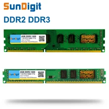 SunDigit DDR 2 3 DDR2 DDR3 / PC2 PC3 1GB 2GB 4GB 8GB 16GB Computer Desktop PC RAM Memory PC3-12800 1600MHz 1600 1333 MHz 800MHz SunDigit DDR 2 3 DDR2 DDR3 / PC2 PC3 1GB 2GB 4GB 8GB 16GB Computer Desktop PC RAM Memory PC3-12800 1600MHz 1600 1333 MHz 800MHz