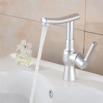 

Homedec Space Aluminu Basin Sink Faucet Single Handle Single Lever Faucet Tap Mixer