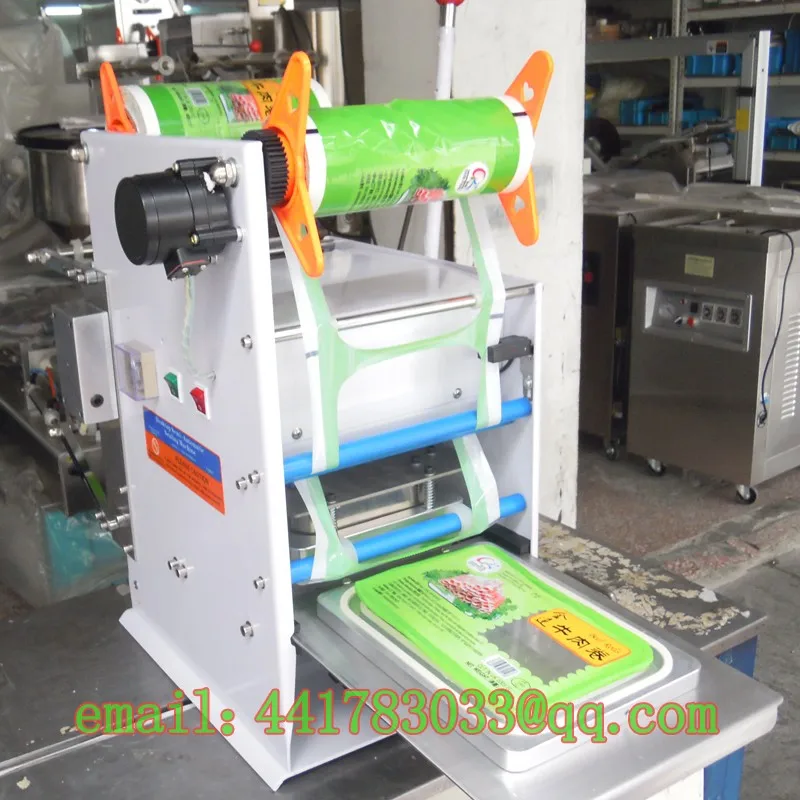 FGJ-D150 полуавтоматическая машина для запечатывания даты и номера партии автоматический герметик для чашек пленка sealig машина для запечатывания лотков