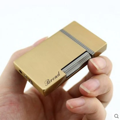 Классическая мужская газовая зажигалка винтажная откидная Зажигалка из