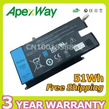 Apexway 11.4V 51Wh laptop battery VH748 For Dell Inspiron 14-5439 VOSTRO V5460 V5470 VH748 V5480 V5560
