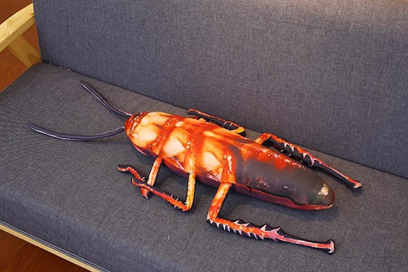 Креативное моделирование тараканов подушки 3D печать тараканов плюшевые игрушки подушки «насекомое» Подушка игрушка для детей подарок на день рождения