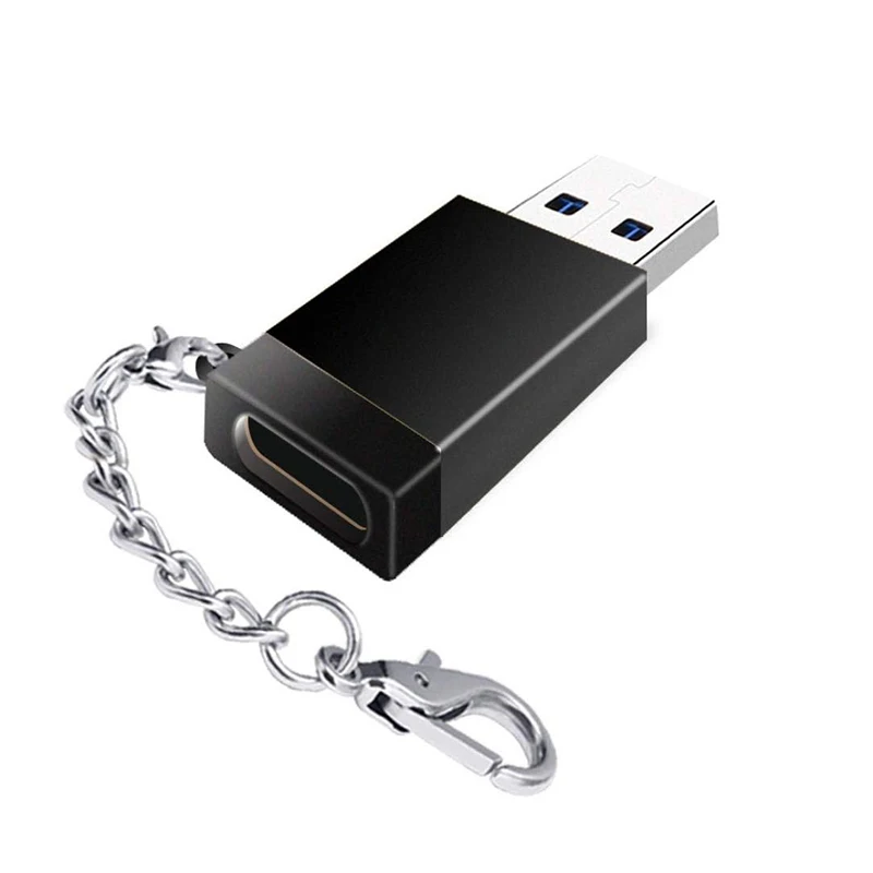 Thbelieve USB A Male To USB C Female Adapter USB Type C To USB 3.0 Adapters With Mini Keychain USB-C Converters Drop Shipping (9)