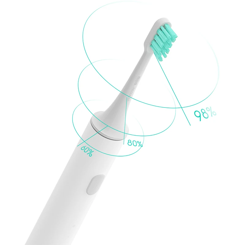 Xiao mi jia sonic электрическая зубная щетка перезаряжаемая Водонепроницаемая USB Беспроводная зарядка mi APP управление умная зубная щетка Ultra sonic