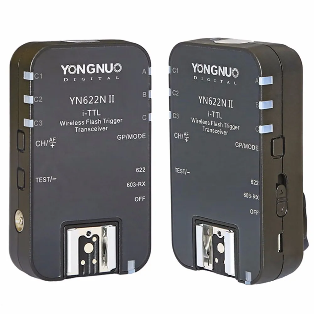 Светодиодная лампа для видеосъемки YONGNUO YN-622N II YN622N II ttl Беспроводной флэш триггер для Nikon D800 D700 D600 D610 D300