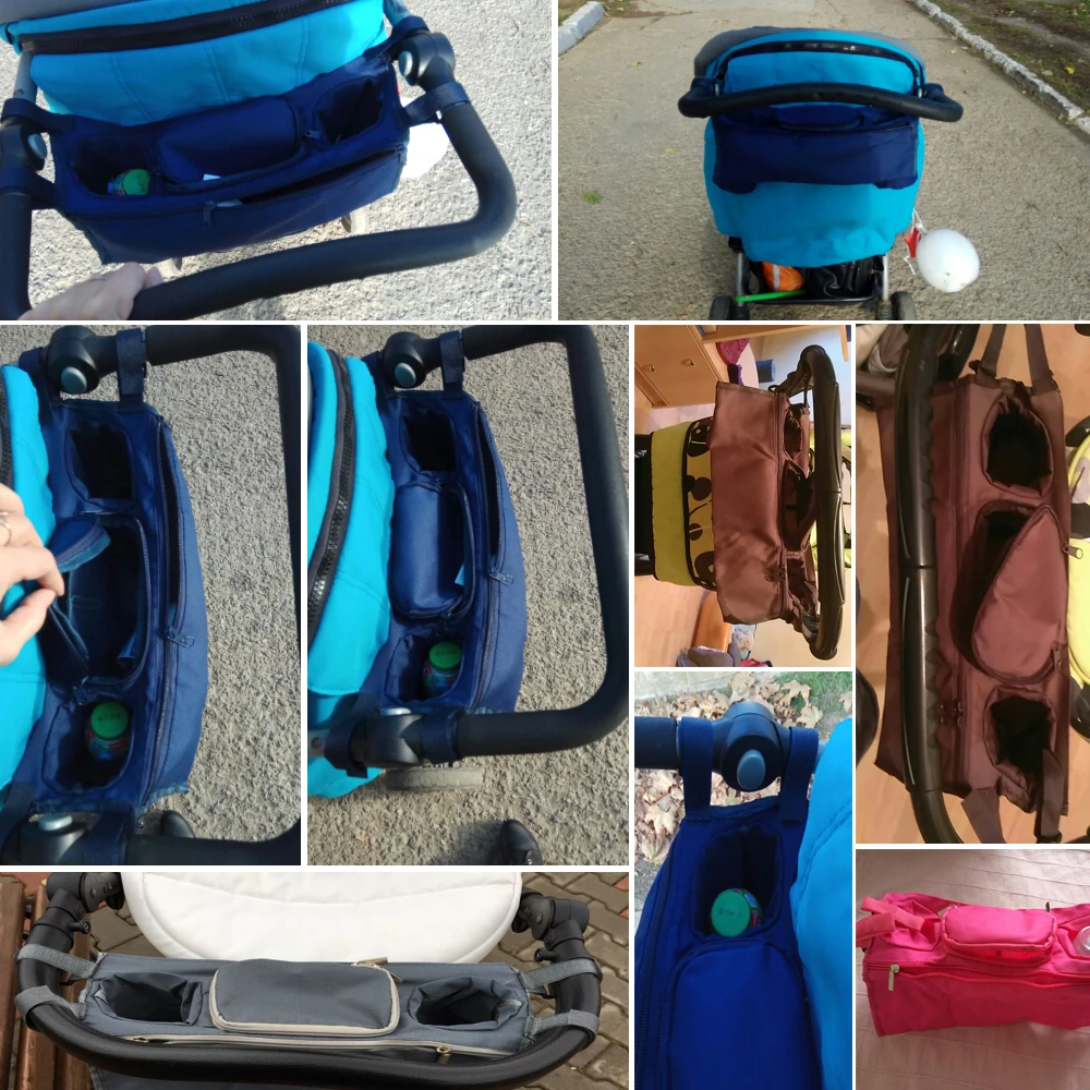 Органайзер для детских колясок, охладитель и термосумки для мам, подвесная коляска, коляска, тележка, сумки для бутылок, аксессуары для колясок