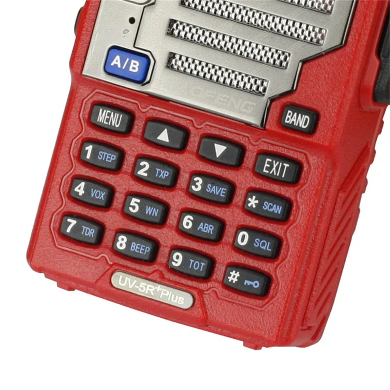Baofeng UV-5R Plus двухдиапазонный двухсторонний радиоприемник Ham Walkie Talkie Pofung 5 Вт 128CH UHF VHF FM VOX двойной дисплей