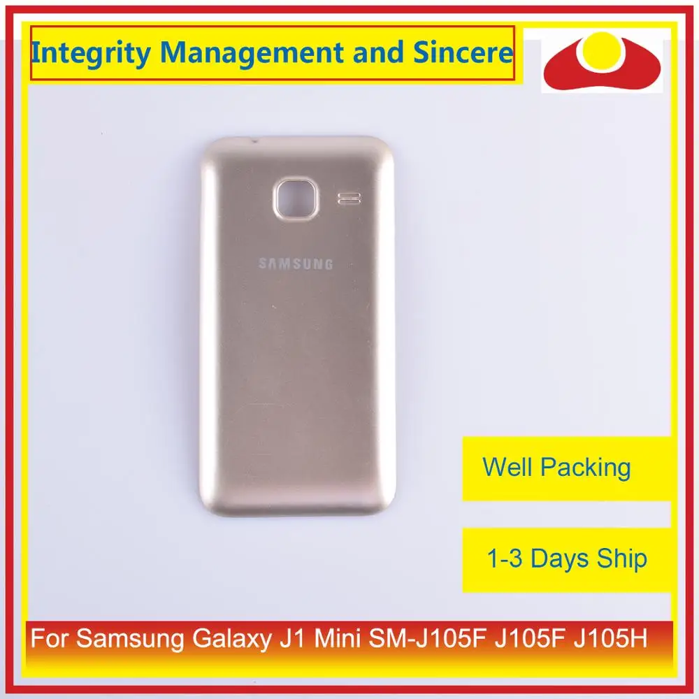 Оригинальная задняя крышка корпуса батарейного отсека для Samsung Galaxy J1 Mini SM J105F J105H