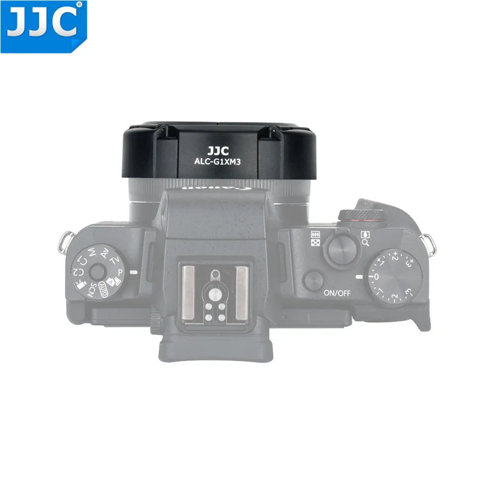 JJC Камера авто крышка объектива для Canon PowerShot G1X Mark III Черный Автоматический протектор объектива самоудерживающийся