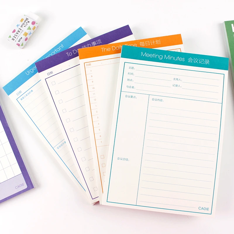 1pcs home universal manual notebook shopping list notepad universal shopping list