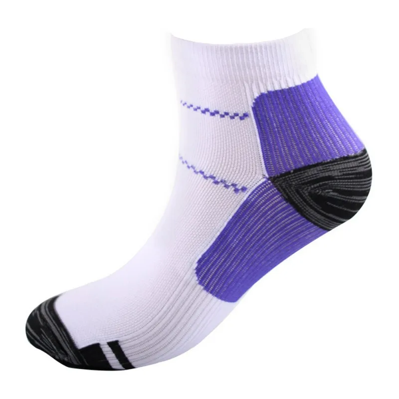 

1 Pair Breathable Foot Compression Socks For Plantar Fasciitis Heel Spurs Arch Pain Comfortable Socks Running Tennis Sports Sock