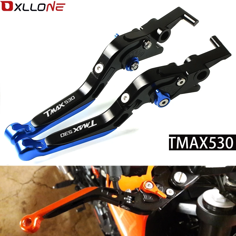 

FOR HONDA TMAX530 2012 2013 2014 2015 2016 2017 2018 High Quality Motorcycle Adjustable Foldable Lengthening brake clutch levers