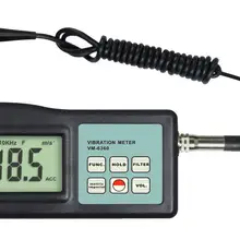LANDTEK VM-6360 цифровой Виброметр вибрационный датчик тестер 10 Гц-10 кГц