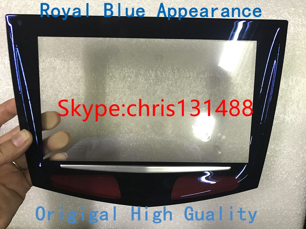 car lcd screen Royal blue appearance Original High quality CUE touch screen for Cadillac ATS CTS SRX XTS CUE car DVD Cadillac touch digitizer mirror reverse camera