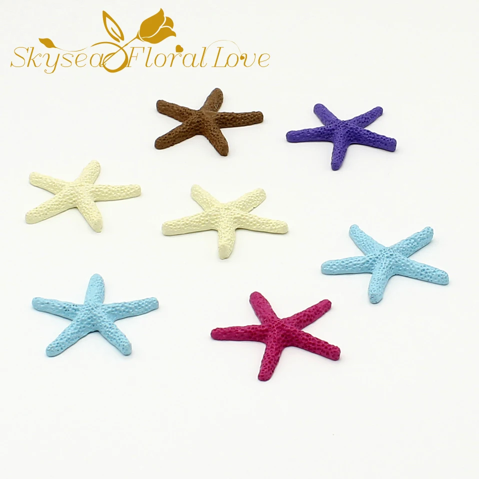 

Starfish resin DIY handmade material creative craft home wedding party decoration artificial sea star pendants