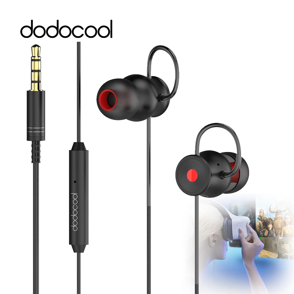 dodocool 3D Earbuds Virtual 5.1 Surround Sound Stereo Earphones with