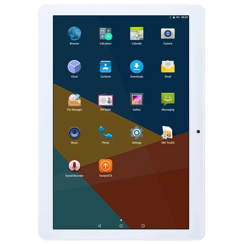Оригинал Teclast X10 4 ядра 3g Phablet MT6580 Android 6 0 ips 1280x800 Экран 1 ГБ Оперативная память 16