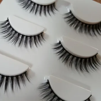 

Sexy 100% Handmade 3D mink hair Beauty Thick Long False Mink Eyelashes Fake Eye Lashes Eyelash High Quality