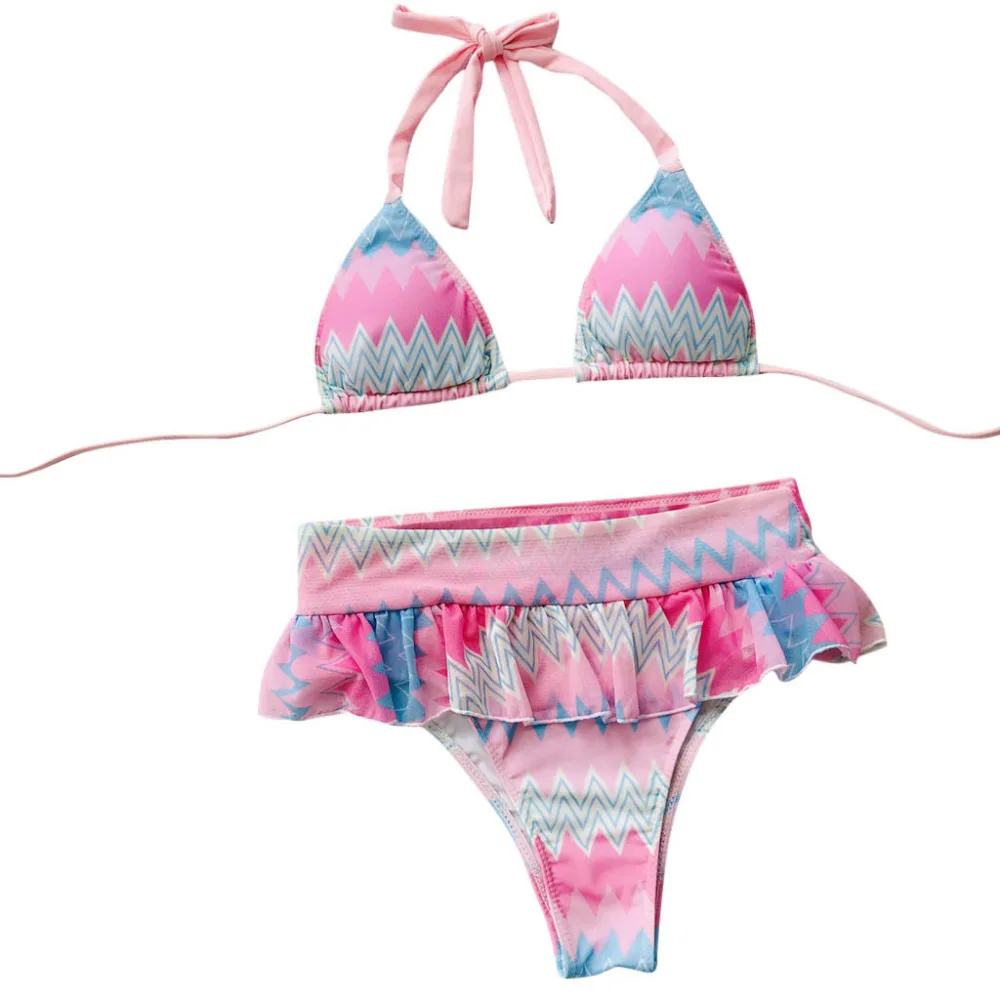 2019 Fashion women's bikini set bow sexy swimsuit push up summer comfortable sexy swimwear women bikinis mujer brasile a 40J13 (9)