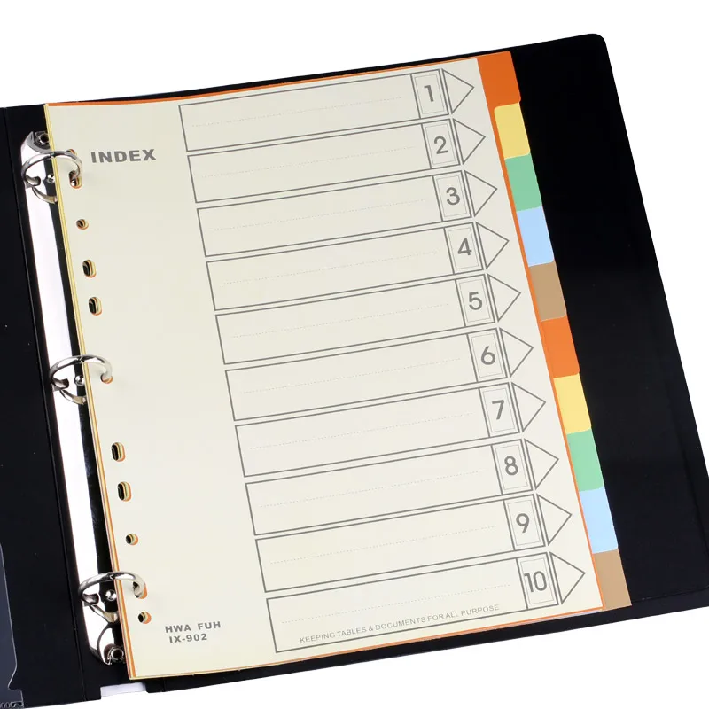 Buy Taiwan HFYP IX 902 Sorting Classify Binder Index