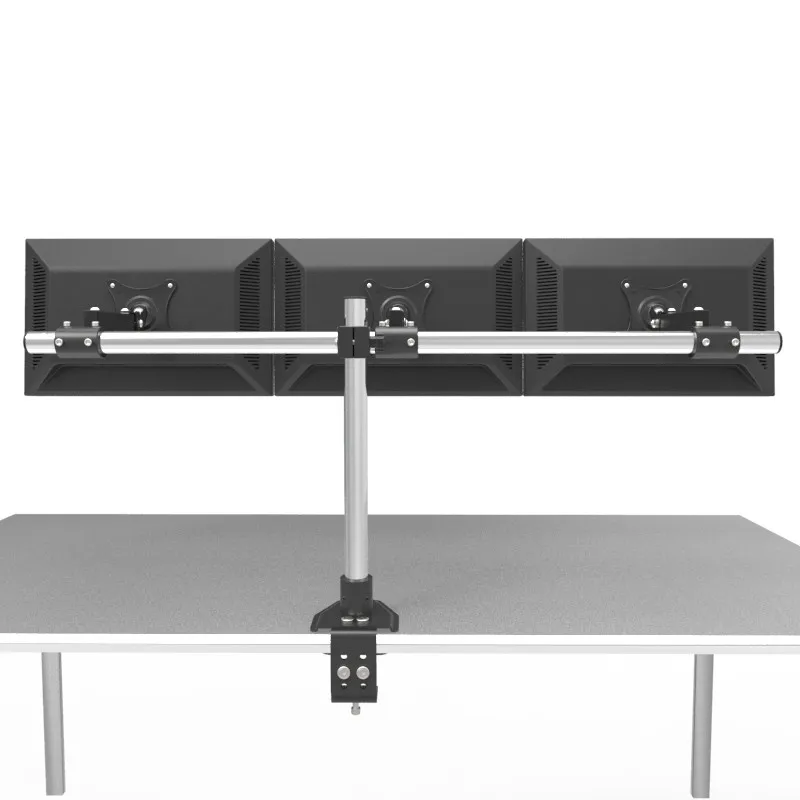 17-2" Тройной Экран держатель ЖК-монитора ТВ крепление настольное крепление и люверсами крепление подставка S003