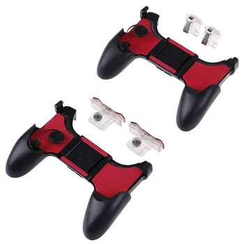 

5 in 1 Handle Foldable Controller For PUBG Game Pad Grip Fire Shooter Button For IPhone Android Gamepad Joystick Mobile Phone