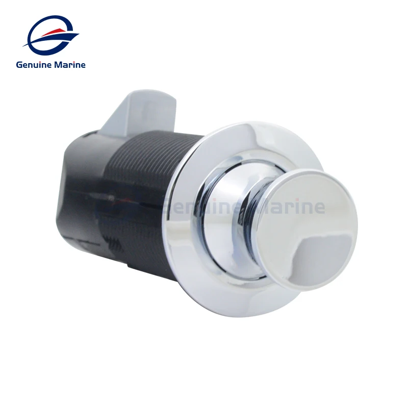 Push Button Catch Lock Cupboard Door Knob Camper Caravan Motot