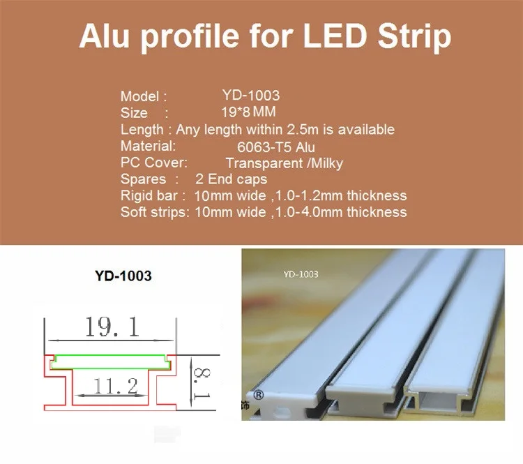 10-30 шт./лот 80 дюймов 2 м светодиодный алюминиевый профиль для 10 мм мягкой полосы, встроенный профиль Встроенный светодиодный канал для лестницы, wodden пол