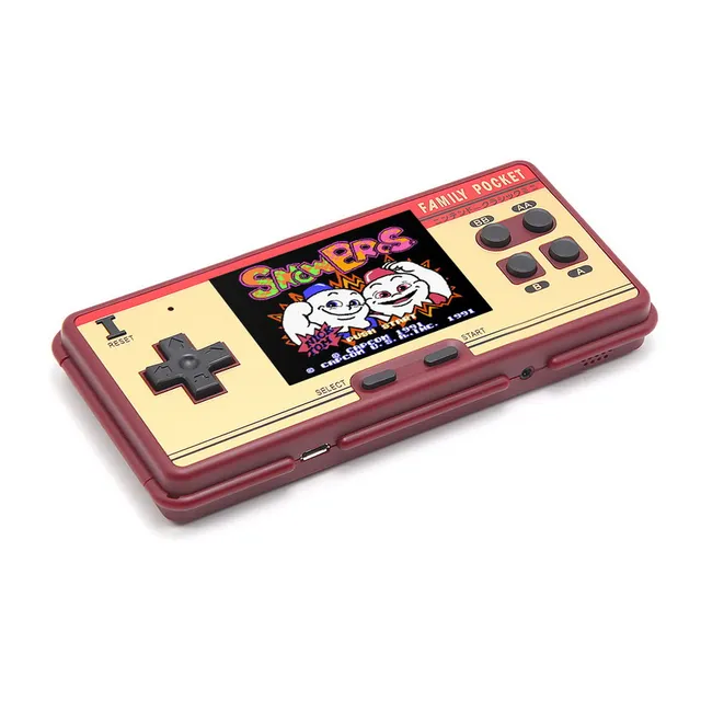 Family Pocket Retro Video Game Console 3.0 "Inch Handheld Console Built